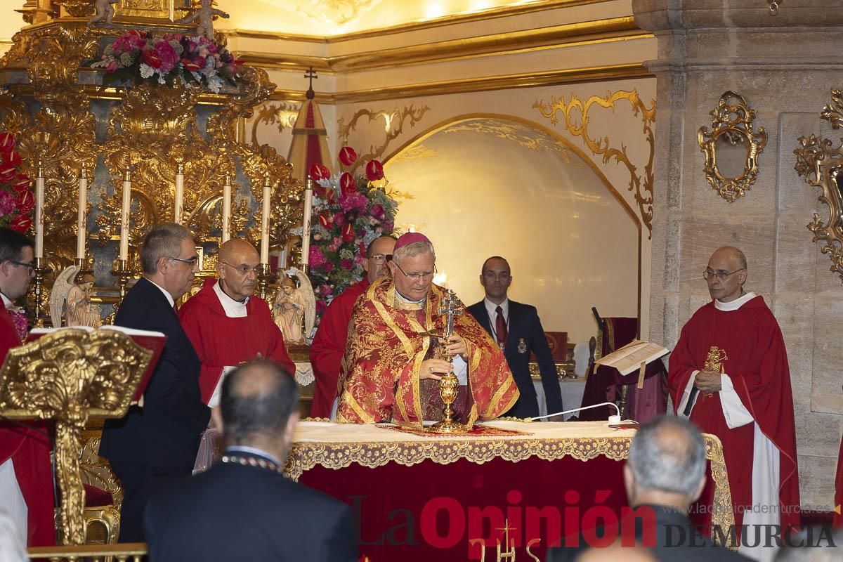Así se ha vivido en Caravaca la clausura del Quinario de la Vera Cruz