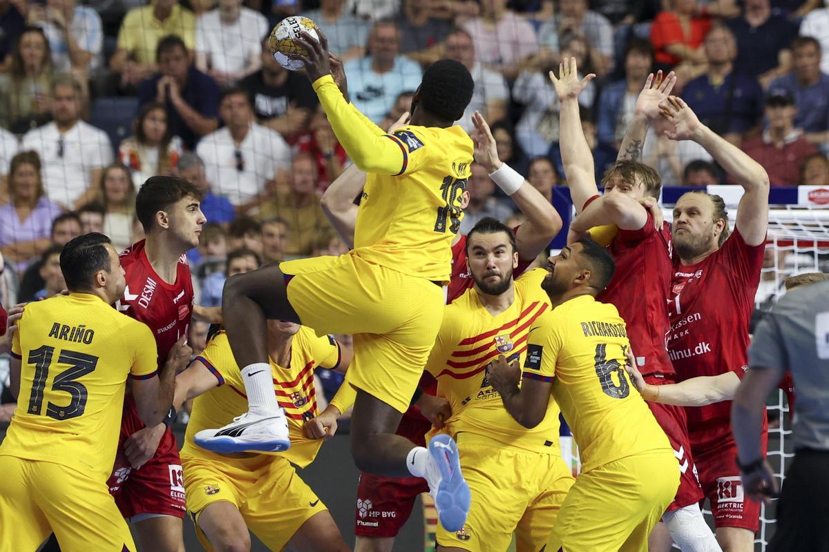 Aalborg - Barça, final de la EHF Champions de balonmano. en imágenes.