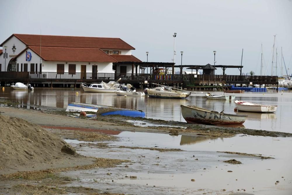 Borrasca Gloria: lluvias e inundaciones en Los Alcázares y San Javier