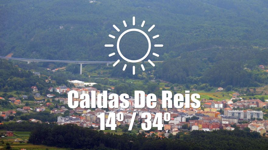 El tiempo en Caldas de Reis: previsión meteorológica para hoy, martes 17 de junio