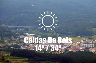 El tiempo en Caldas de Reis: previsión meteorológica para hoy, martes 17 de junio
