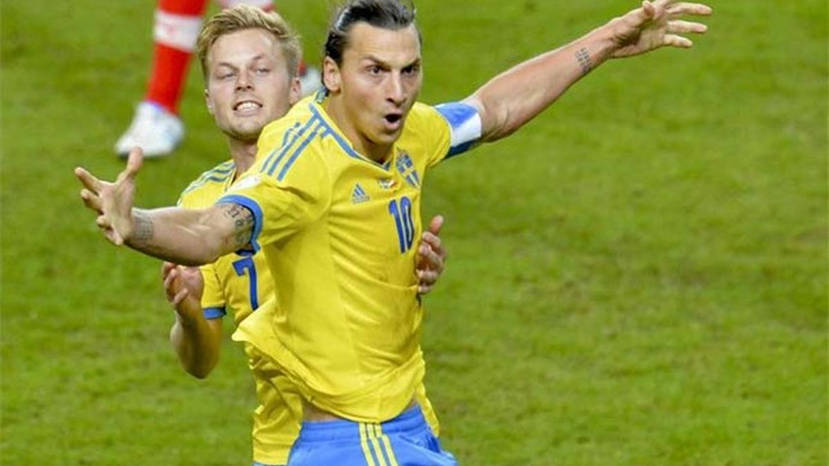 Ibrahimovic vuelve a la selección de Suecia