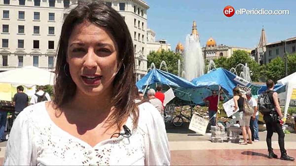 L’informatiu d’avui, des de plaça de Catalunya, a Barcelona.