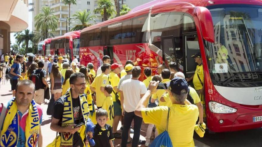 Los aficionados del Villarreal ya están en Mónaco