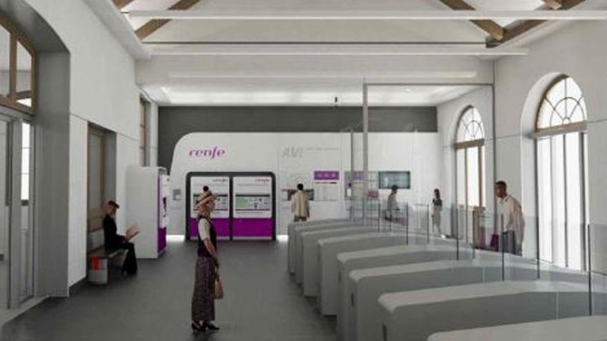 Comencen les obres per renovar el vestíbul de l&#039;estació de la Renfe i fer-la accessible