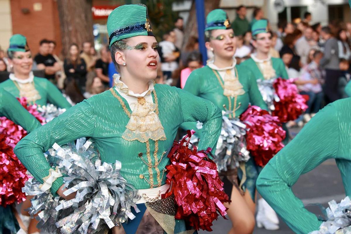 Un momento del desfile del Testamento de la Sardina el año pasado