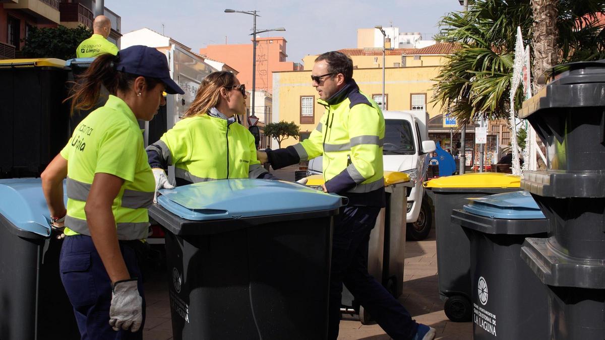 Presentación de los nuevos contenedores de La Laguna