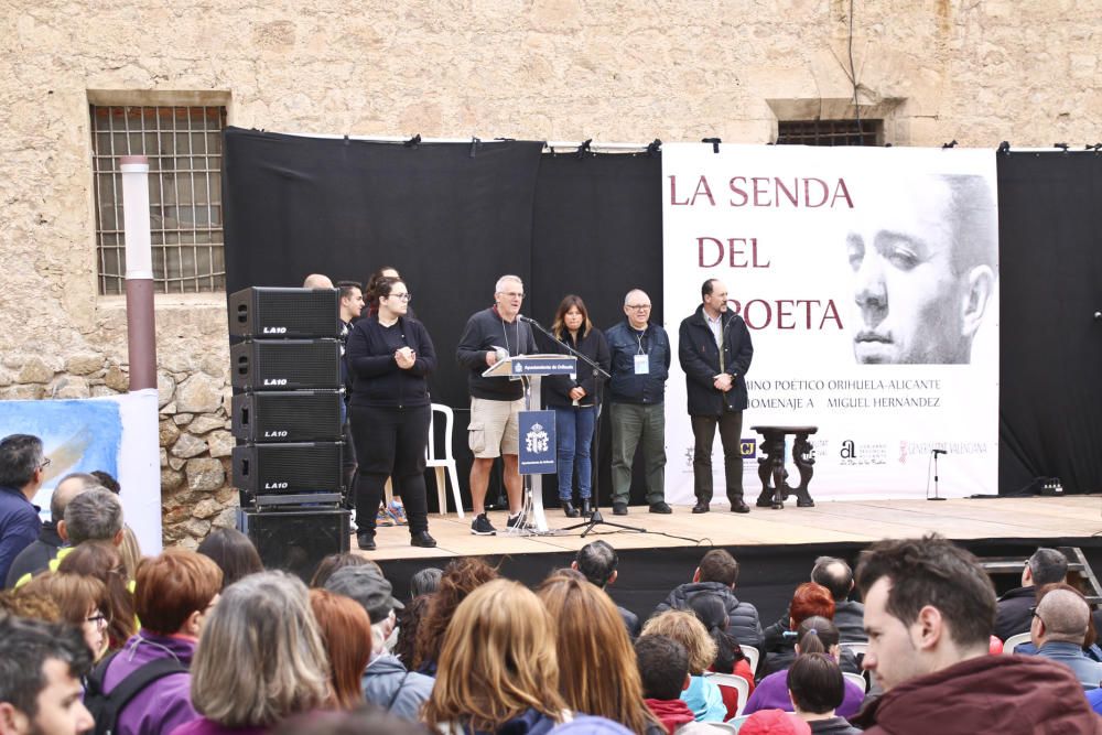 La Senda del Poeta empieza en Orihuela.