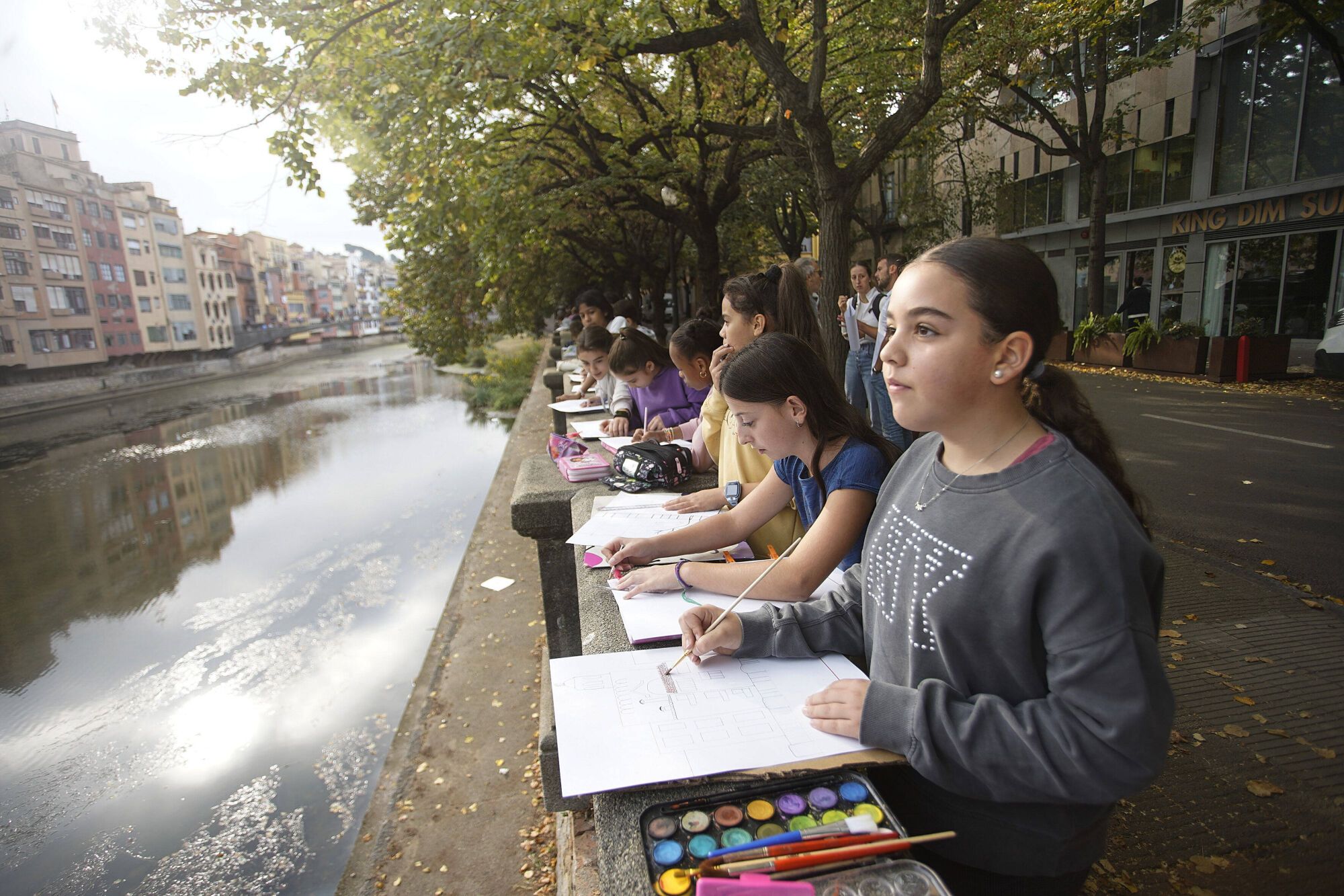 Girona barri vell 51è Concurs de Pintura Ràpida GEIEG Infantil i Juvenil.