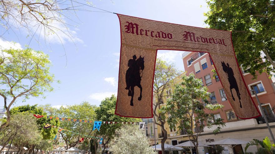 Preparativos de la Feria Ibiza Medieval