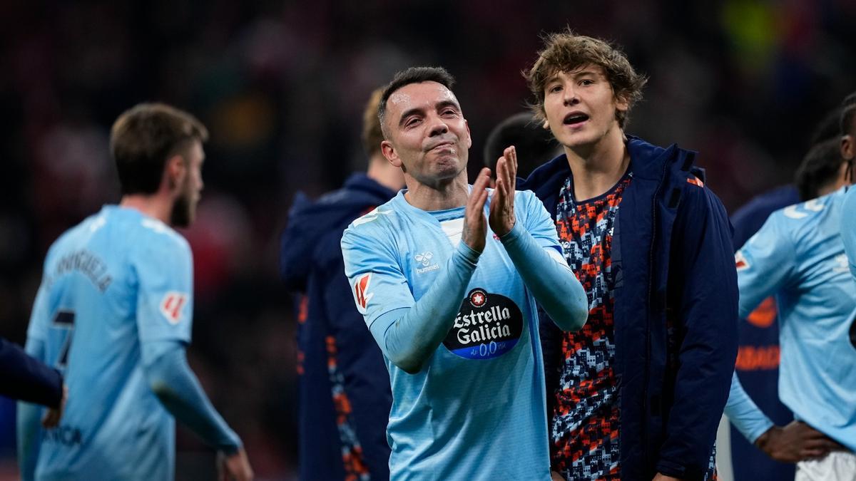 Iago Aspas, delantero del Celta.