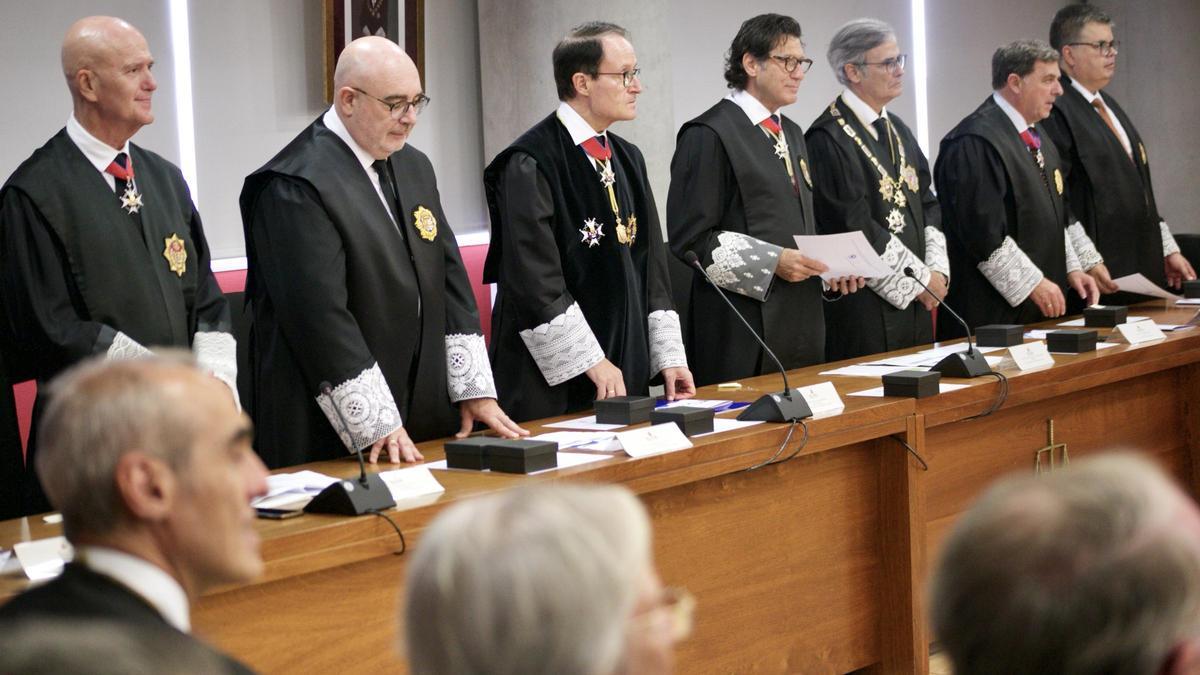 La apertura del año judicial se celebró este viernes en Murcia.