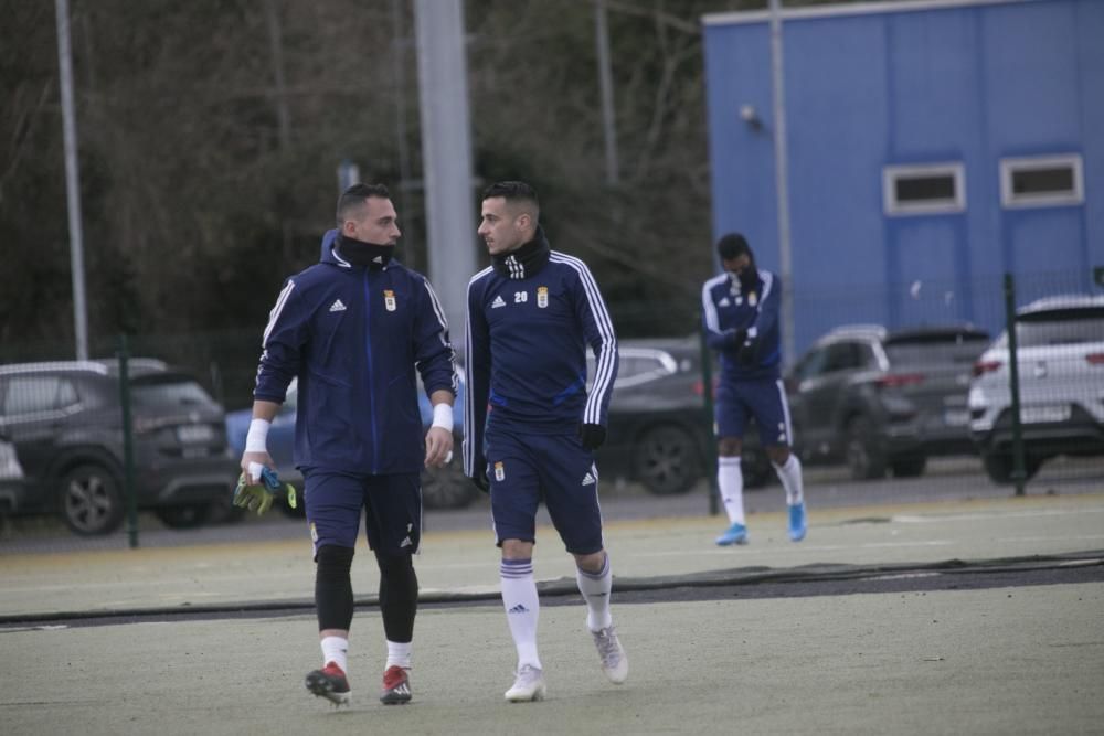 Entrenamiento del Real Oviedo