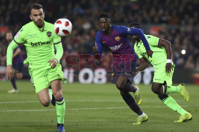 FC Barcelona, 3 - Levante UD, 0