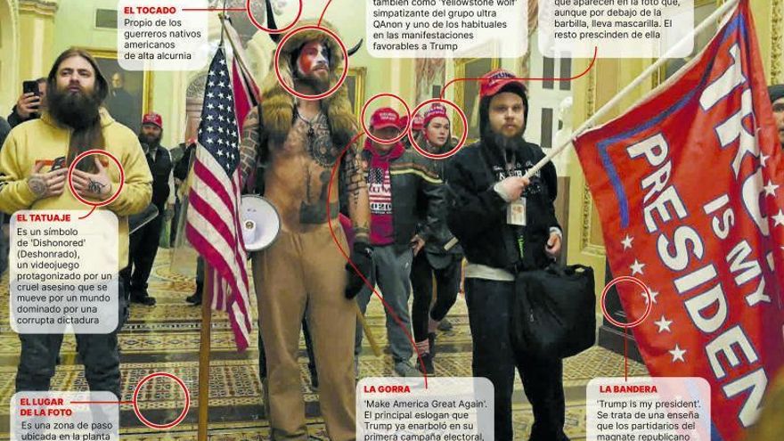 QAnon y los Proud Boys, los grupos radicales que lideraron el asalto - El Día