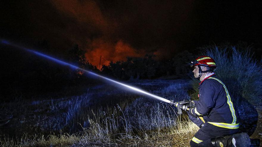 Incendio en Villaharta