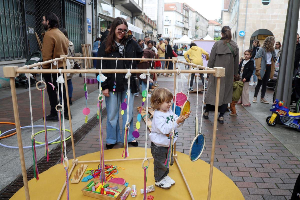 Pontevedra. Actividad organizada por la asociación A Pedreira por el Día das Letras