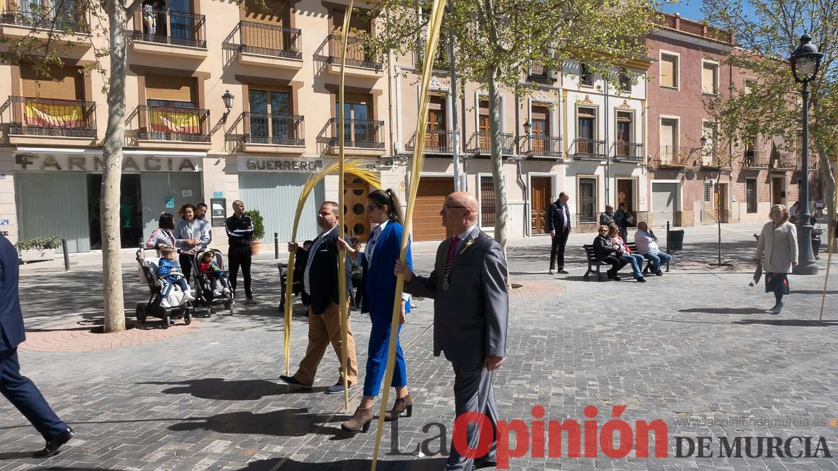 Procesión de Domingo de Ramos en Caravaca