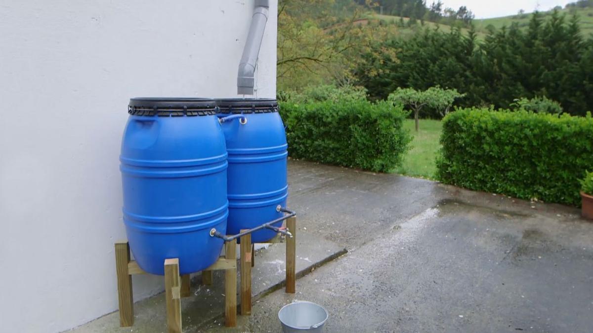 VIDA SOSTENIBLE: Cómo recoger agua de lluvia con bidones para usar en tu  casa o piso
