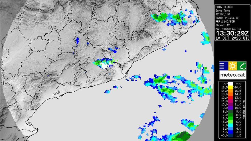 L&#039;Alt Empordà, en alerta groga per pluges i vent