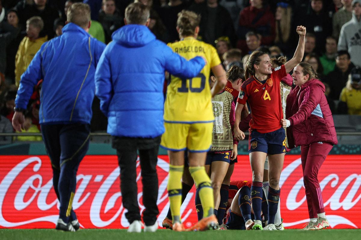 España vence a Suecia y pasa a la final del Mundial