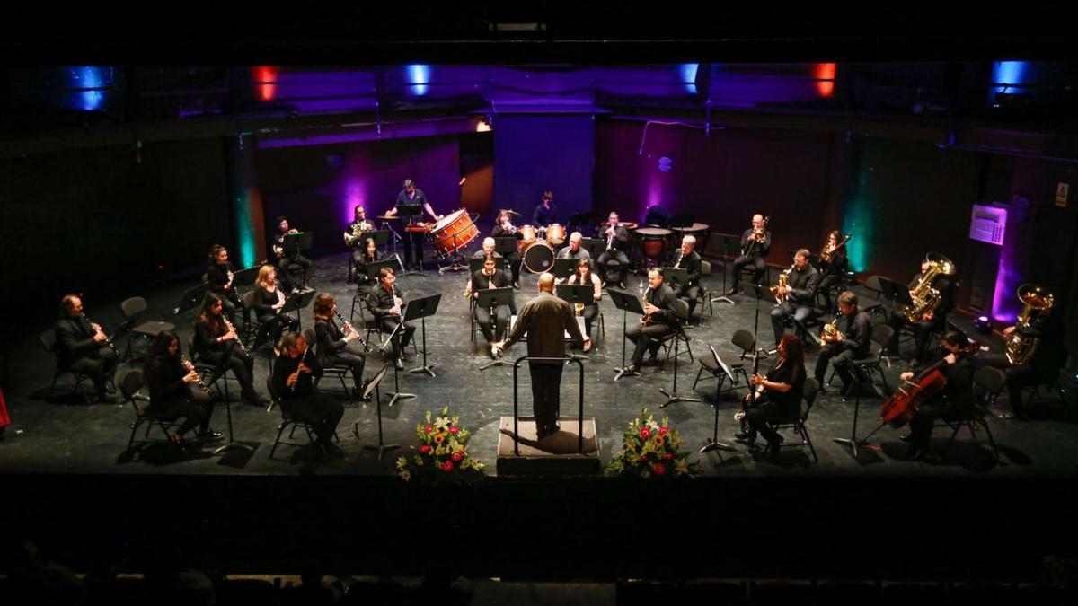 La Orquestra Simfònica ciutat d’Eivissa, en un concierto. | VICENT MARÍ