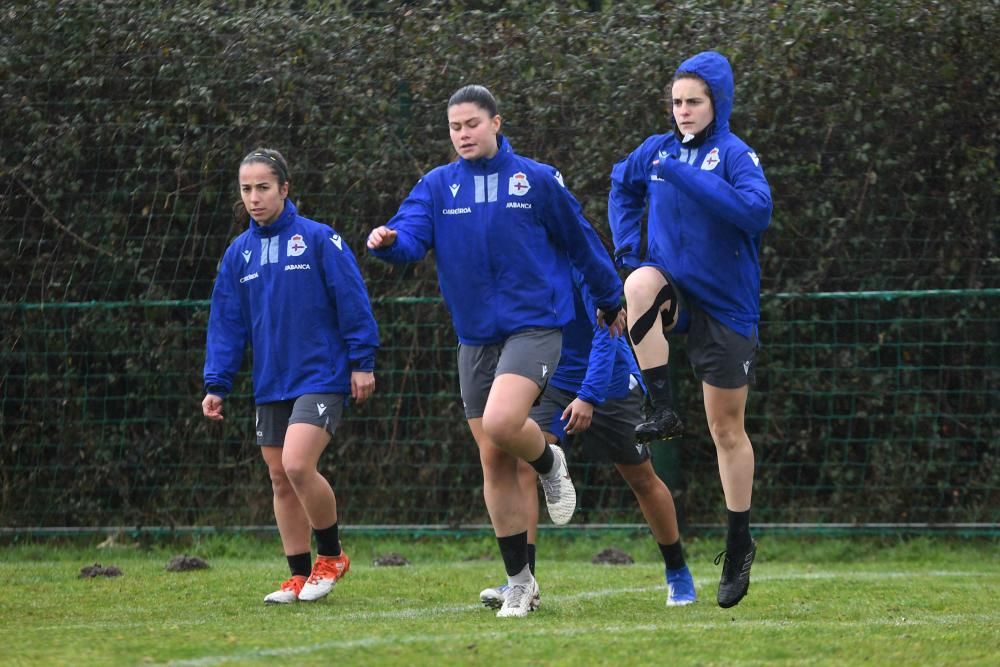 Entrenamiento del Deportivo Abanca