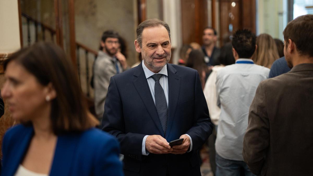 El exministro de Transportes José Luis Ábalos