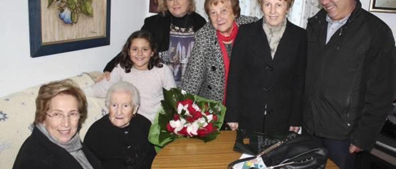 Ana Soto cumple 101 años cuando se creía que eran 100