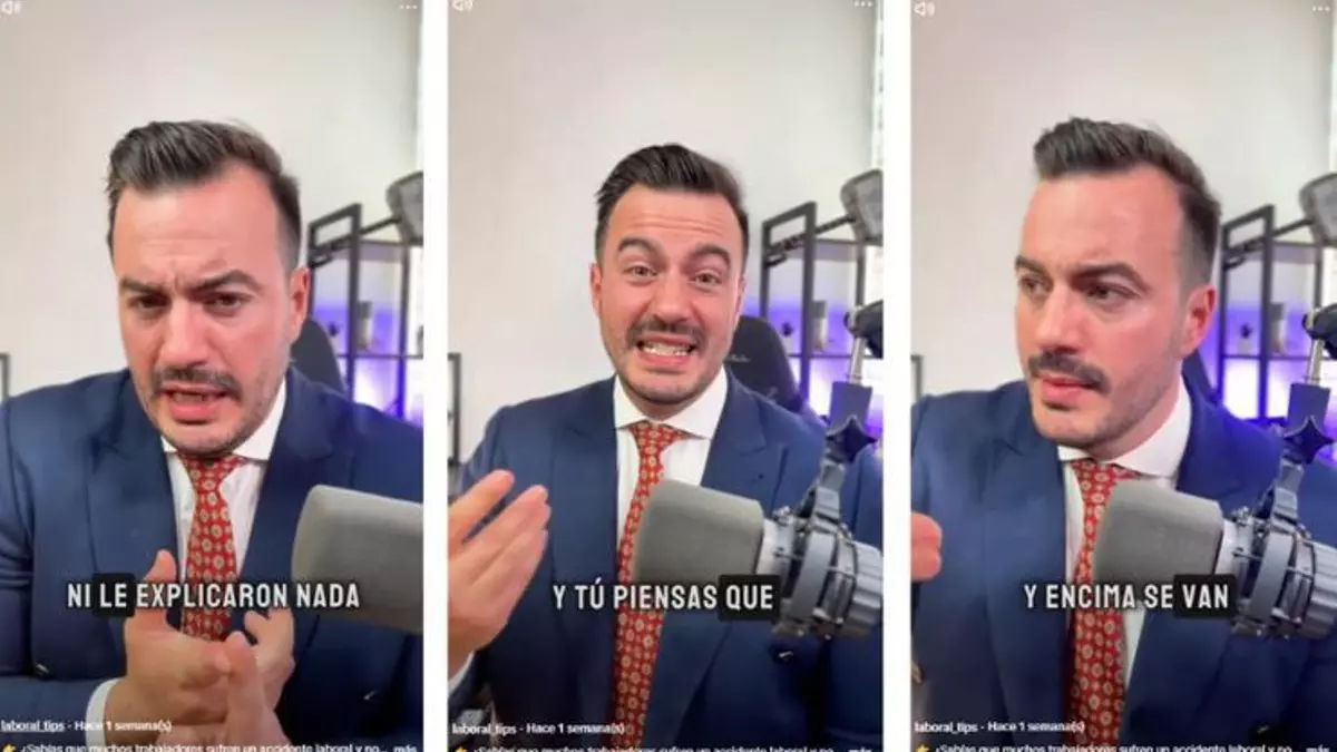 Un abogado laboralista habla alto y claro sobre no reclamar un accidente laboral: "El día que les interese, te pueden despedir"