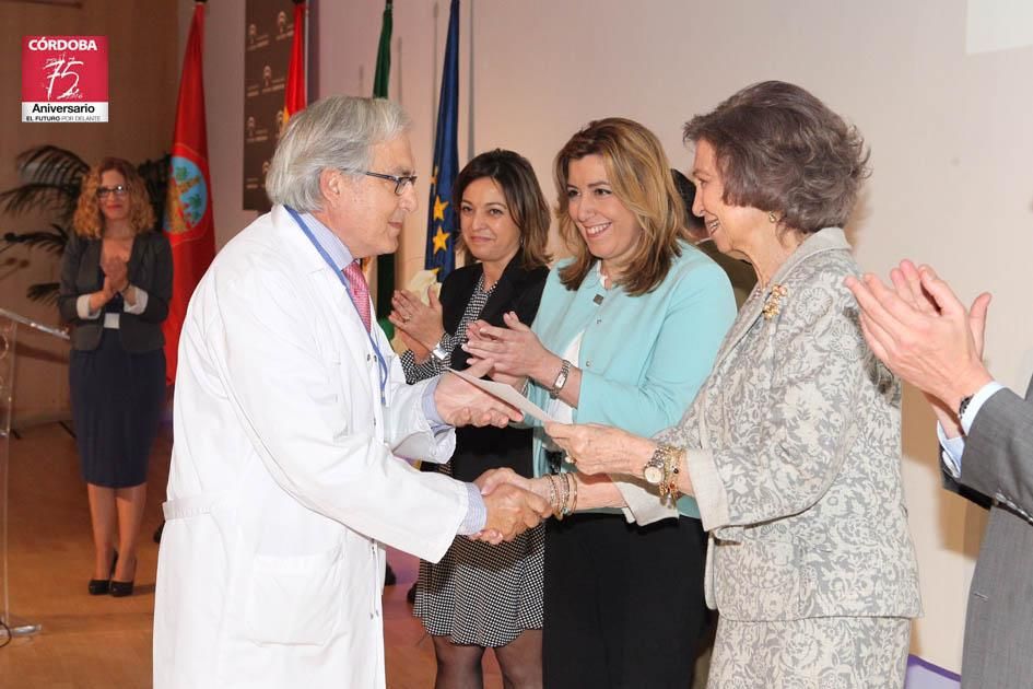 Fotogalería: La Reina Doña Sofía inaugura el acto central del 40º aniversario del Hospital Reina Sofía