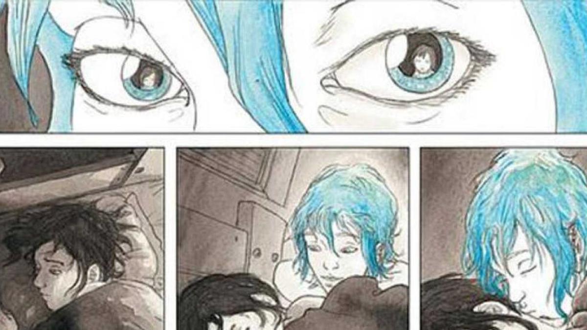 Imagen del cómic El azul es un color cálido