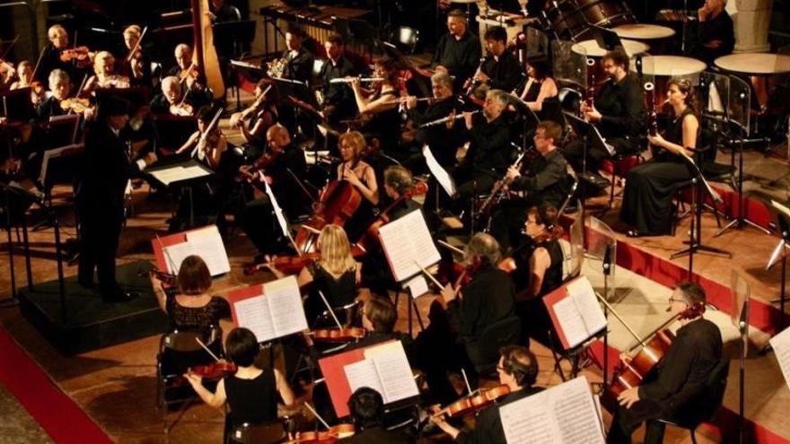 La Orquesta Sinfónica de las Islas Baleares, en una imagen de archivo.