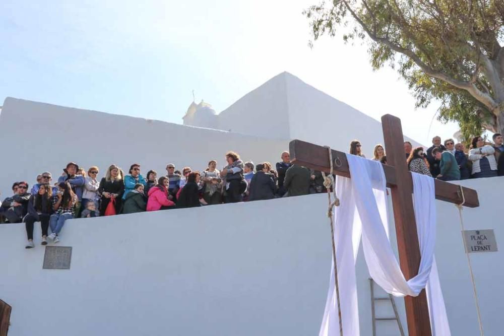 Mañana de calvario en Santa Eulària