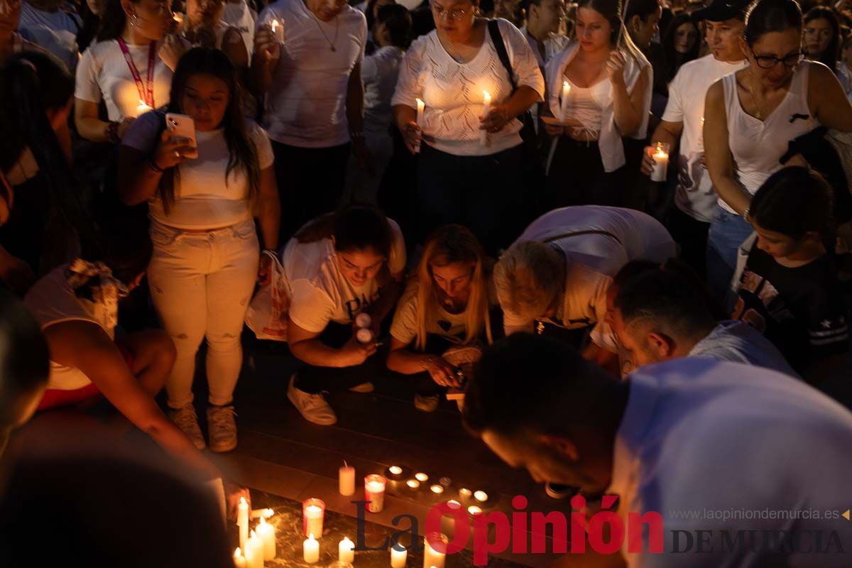 Homenaje a los cuatro fallecidos de Caravaca en el incendio de las discotecas de Murcia