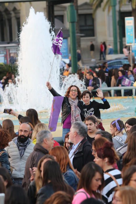 Manifestaciones por el 8M en Málaga