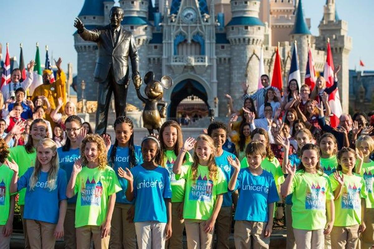 Celebración del 50 Aniversario de It's a small world en Walt Disney World Resort en Florida.