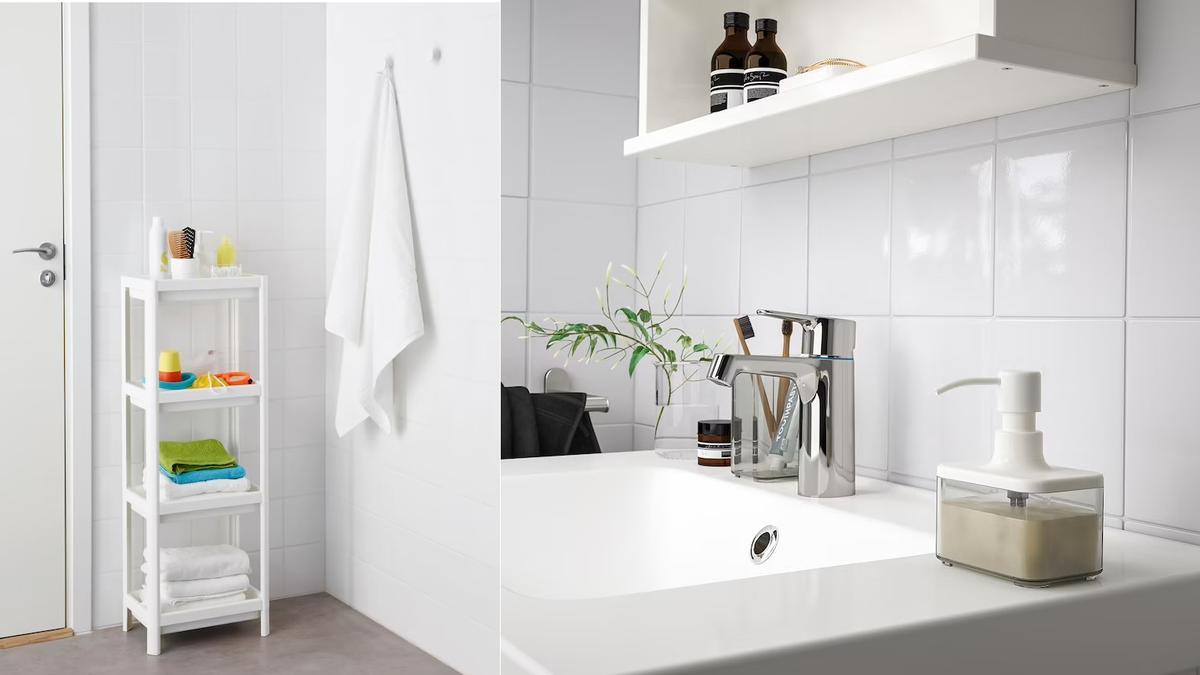 OFERTAS IKEA | La estantería y los accesorios del baño no te costarán más de 15 euros