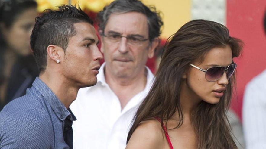 Cristiano Ronaldo, junto a Irina Shayk.