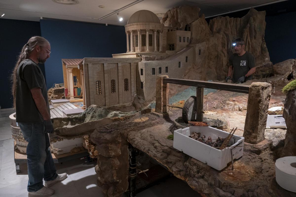 El belén se creó en 1996.