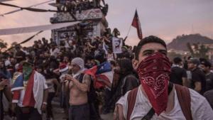 Protestas sociales en Chile.