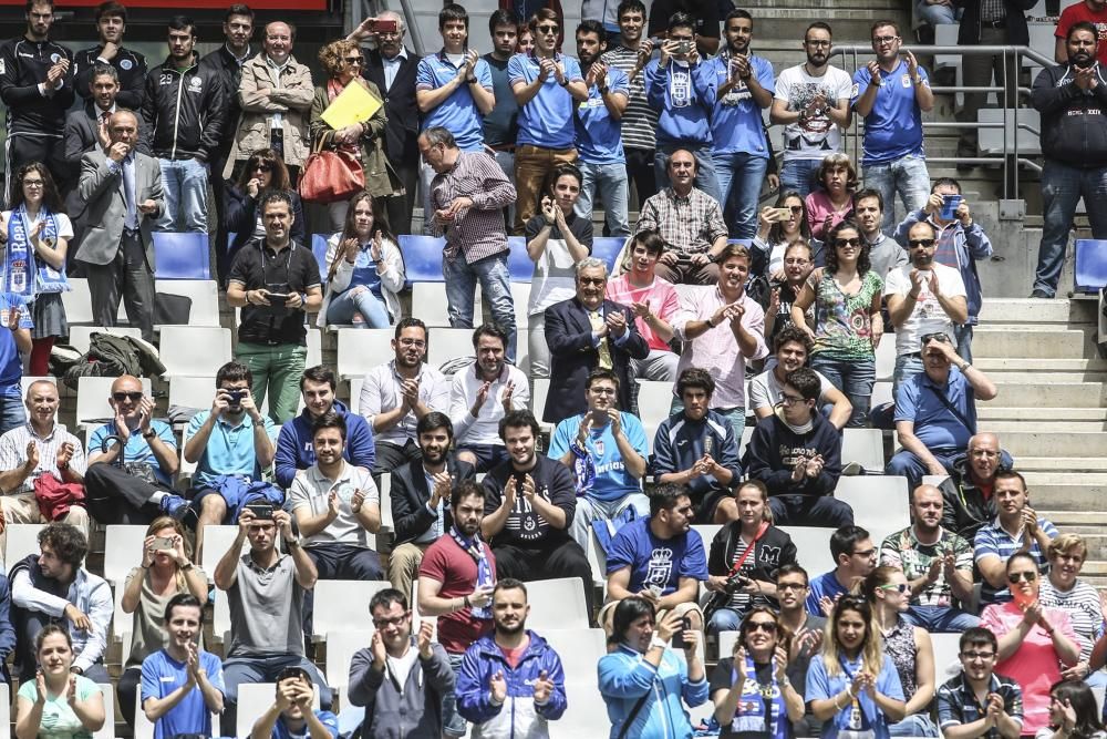 Presentación de Fernando Hierro como entrenador del Real Oviedo