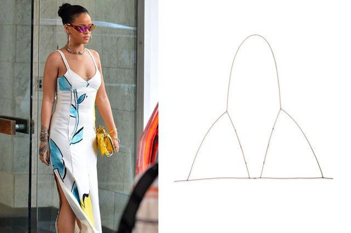 Rihanna y su sujetador de lujo