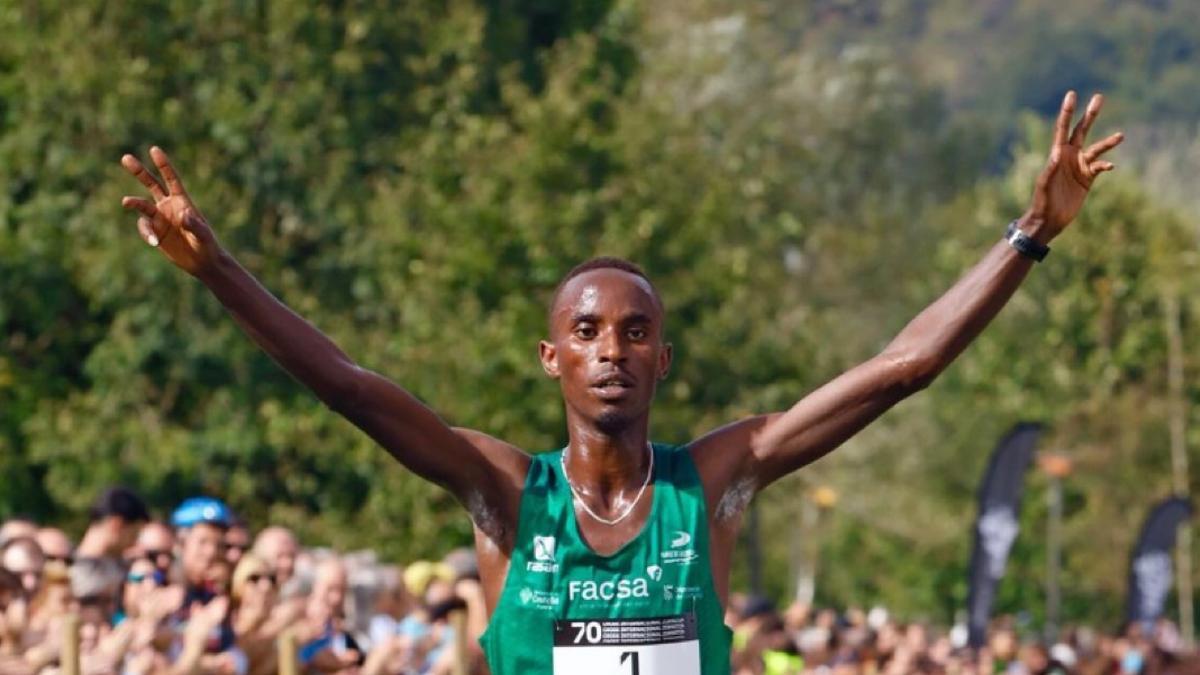 Rodrigue Kwizera, ganador del Cross Internacional de Itálica