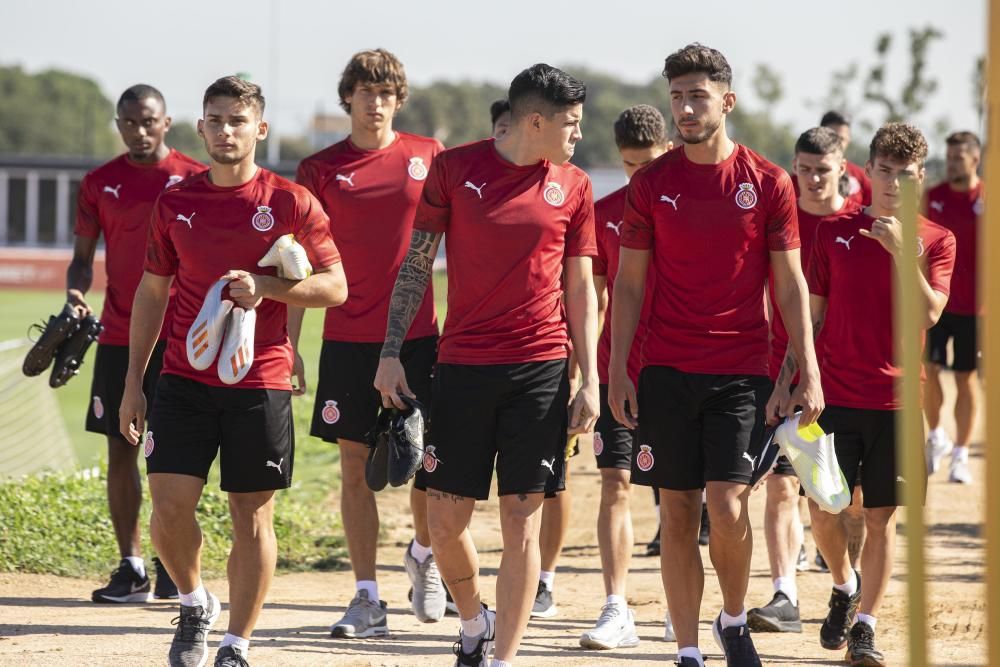 Primer entrenament de la pretemporada del Girona FC