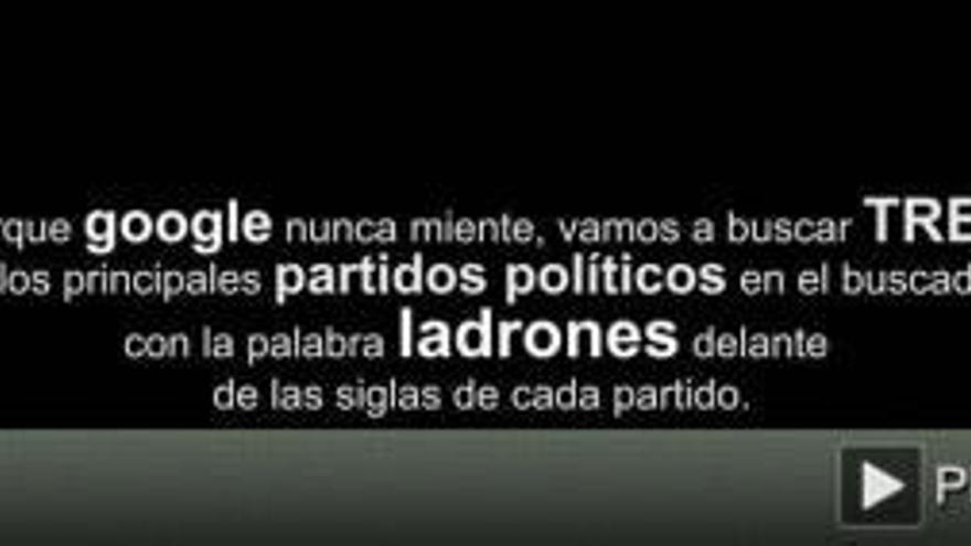 IU usa Google para denunciar las ´mentiras´ de PP y PSOE