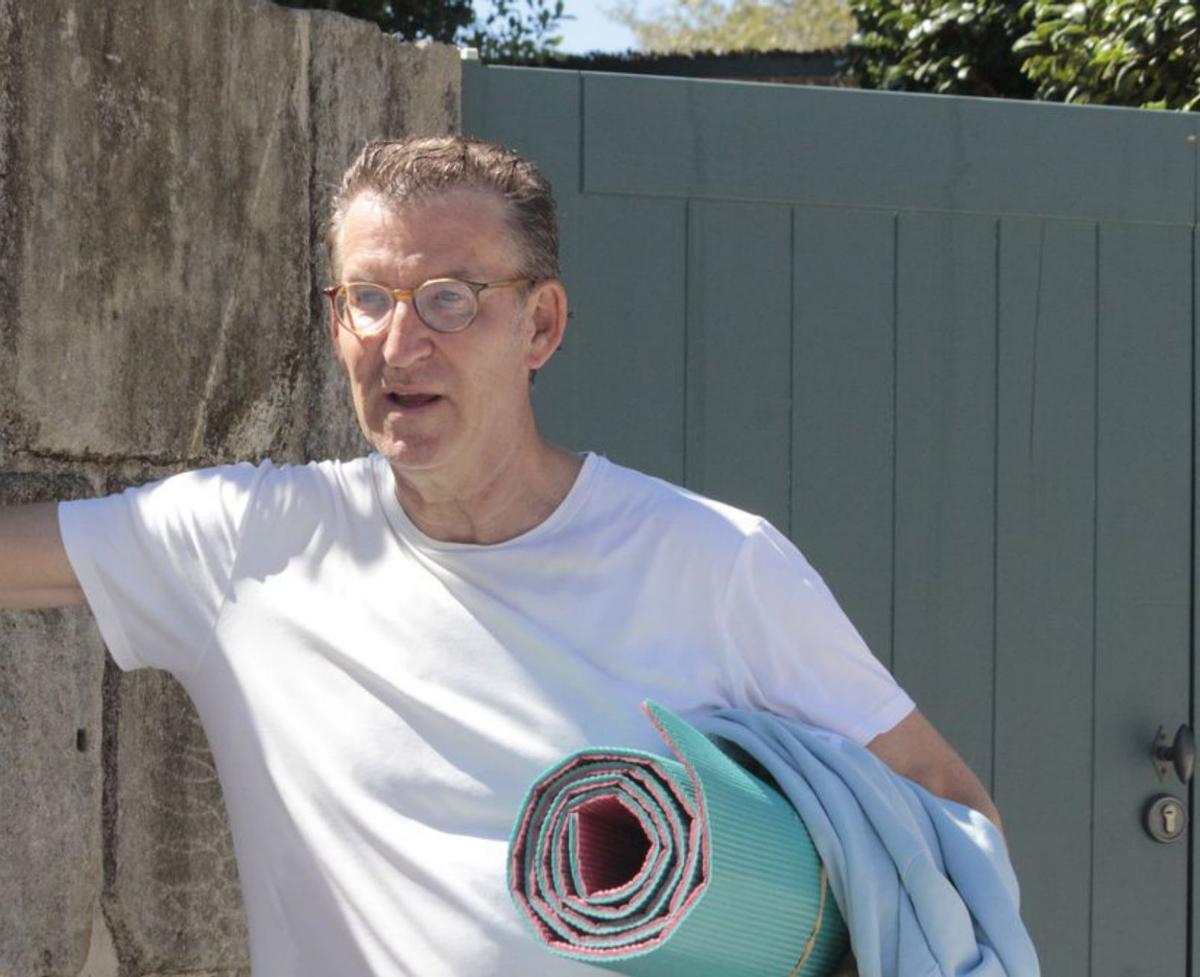 PP: Feijóo coge fuerzas en Moaña