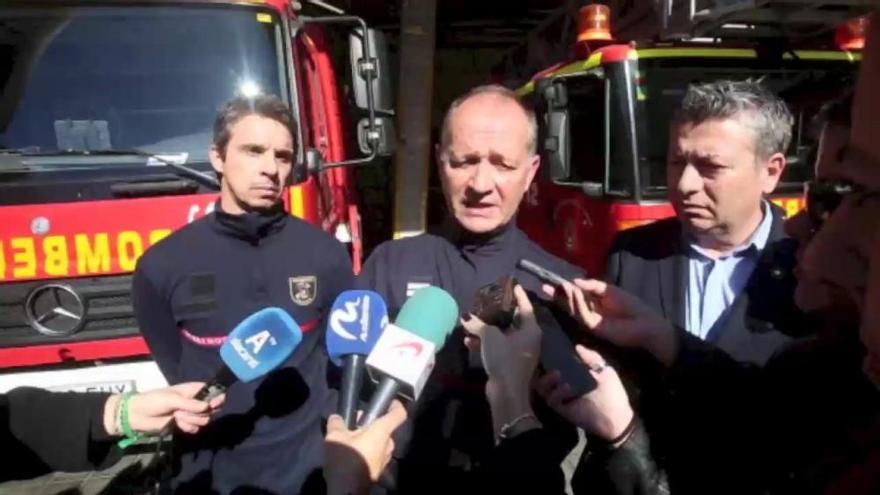 La niña rescatada en Luceros se apoyó en una cornisa de apenas un centímetro