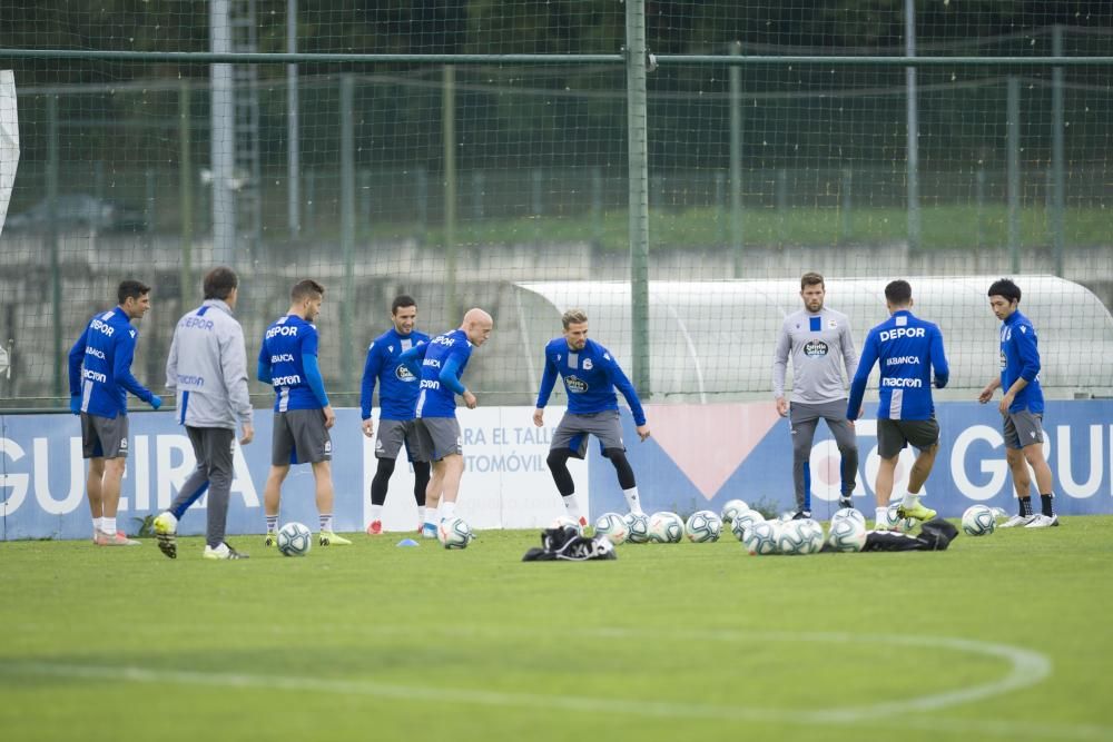 Arranca una semana con seis entrenamientos