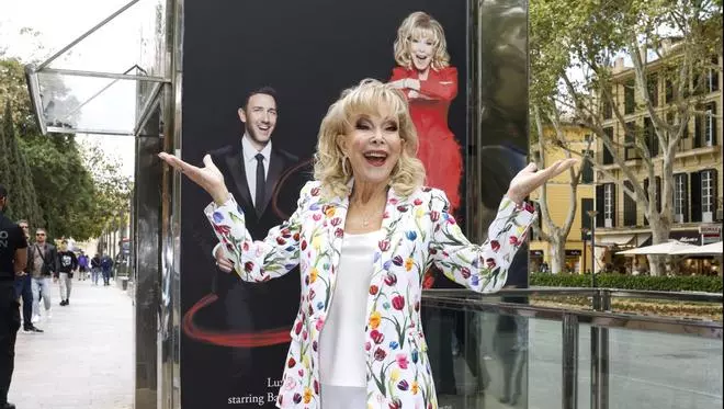 La estrella de Hollywood Barbara Eden en Palma